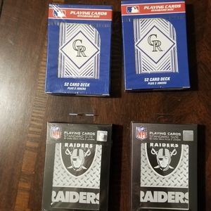 Colorado Rockies Playing Cards